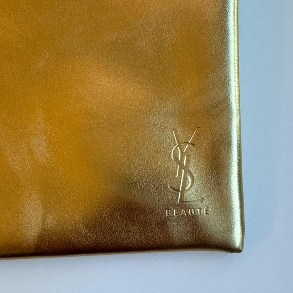 YSL Gold Pouch